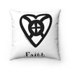 Adinkra Pillow- FAITH