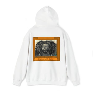 BROTHER WITH LOCS Unisex Heavy Blend™ Hooded Sweatshirt