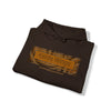 Chocolate Collection- KENTE WINGS Unisex Heavy Blend™ Hooded Sweatshirt