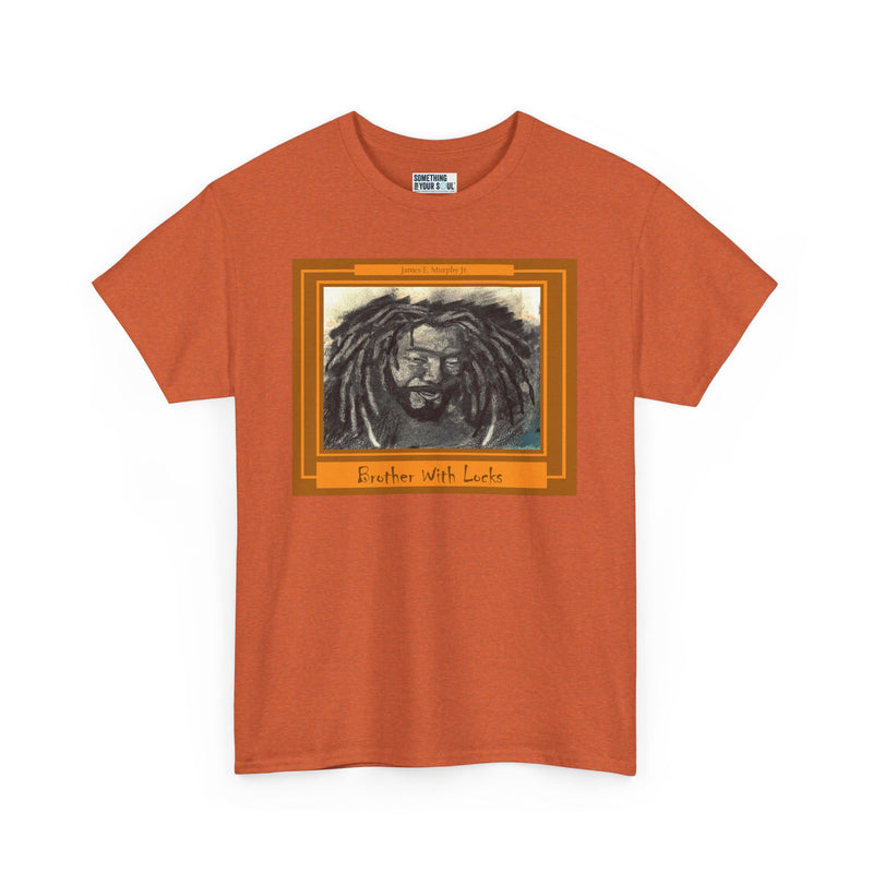 BROTHER WITH LOCS - Unisex Heavy Cotton Tee