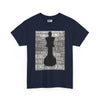 KING - Chess Piece-  Unisex Heavy Cotton Tee