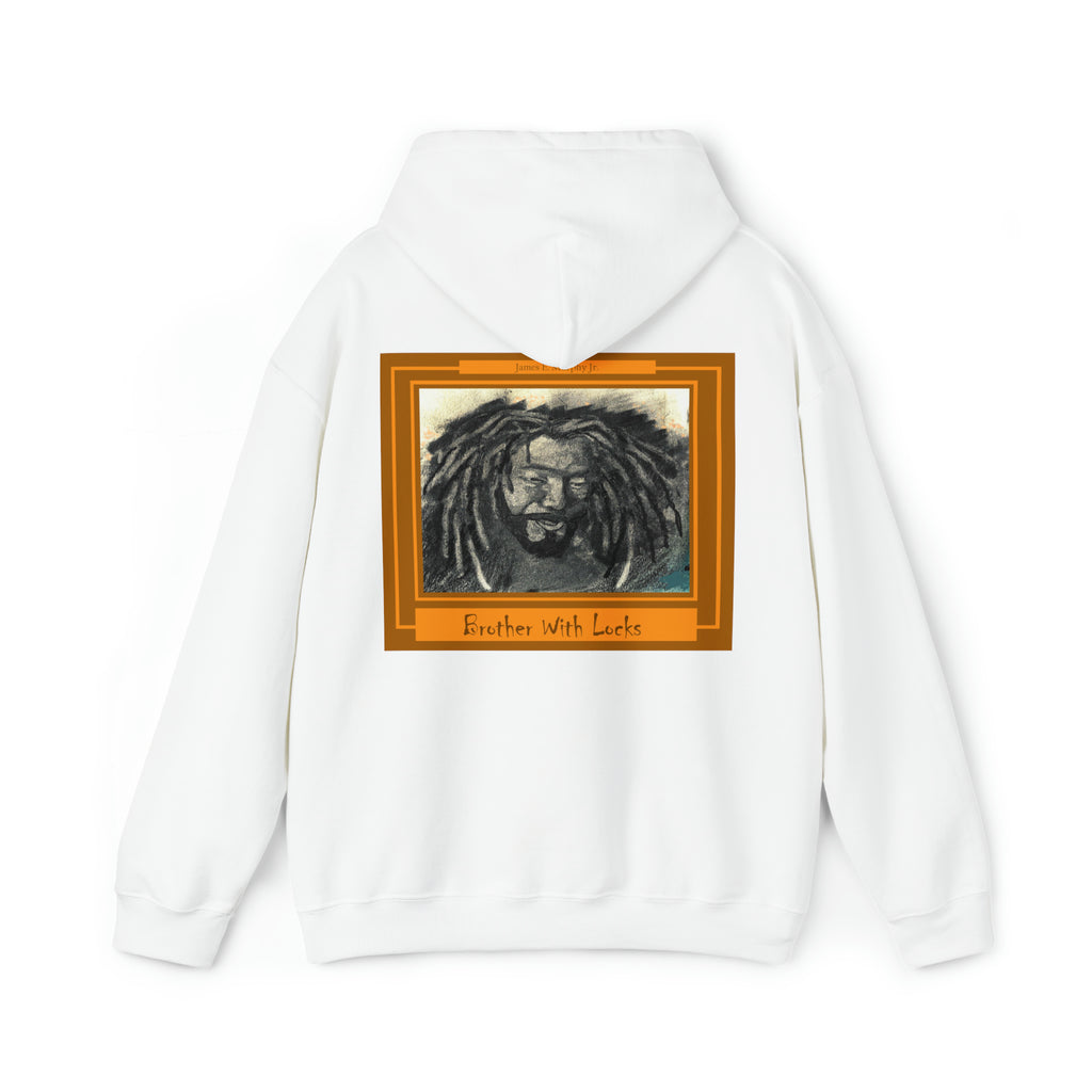 BROTHER WITH LOCS Unisex Heavy Blend™ Hooded Sweatshirt