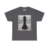 QUEEN - Chess Piece- Unisex Heavy Cotton Tee