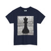 QUEEN - Chess Piece- Unisex Heavy Cotton Tee