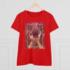 Red Rose Hands- Women's Midweight Cotton Tee