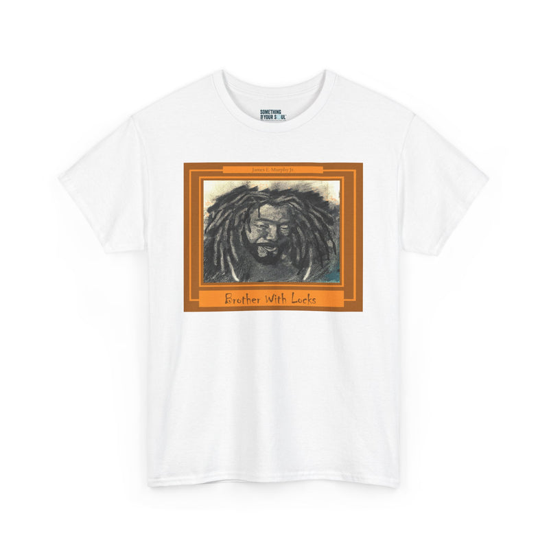 BROTHER WITH LOCS - Unisex Heavy Cotton Tee