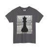 QUEEN - Chess Piece- Unisex Heavy Cotton Tee