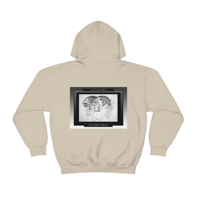 I AM BECAUSE YOU ARE Unisex Heavy Blend™ Hooded Sweatshirt