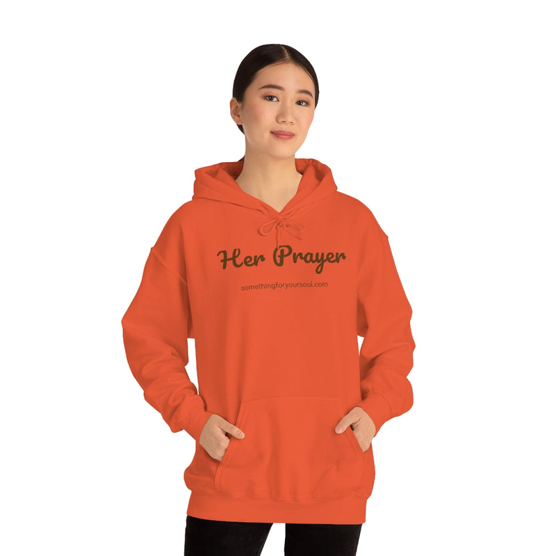 HER PRAYER Unisex Heavy Blend™ Hooded Sweatshirt