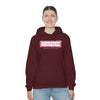 Cranberry Collection- GROOVY RUBY RED Unisex Heavy Blend™ Hooded Sweatshirt
