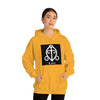 Love - ADINKRA  Unisex Heavy Blend™ Hooded Sweatshirt