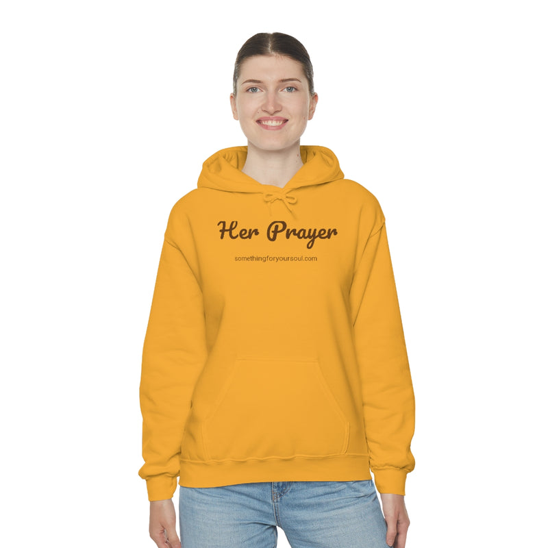 HER PRAYER Unisex Heavy Blend™ Hooded Sweatshirt