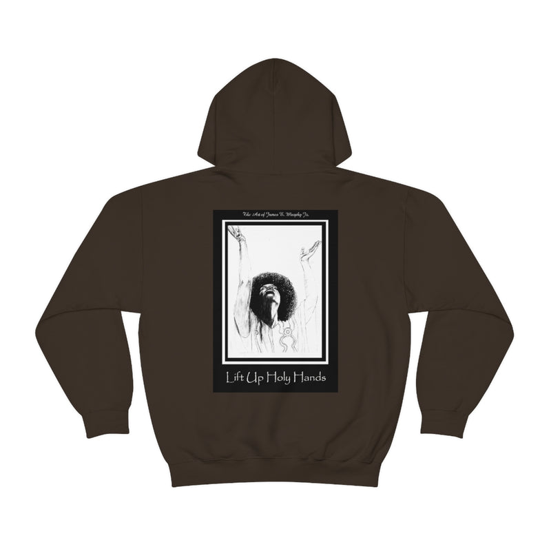 LIFT UP HOLY HANDS Unisex Heavy Blend™ Hooded Sweatshirt