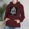 Love - ADINKRA  Unisex Heavy Blend™ Hooded Sweatshirt