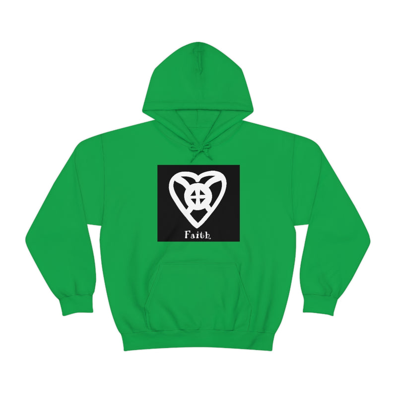 FAITH - ADINKRA  Unisex Heavy Blend™ Hooded Sweatshirt