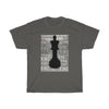 KING - Chess Piece-  Unisex Heavy Cotton Tee
