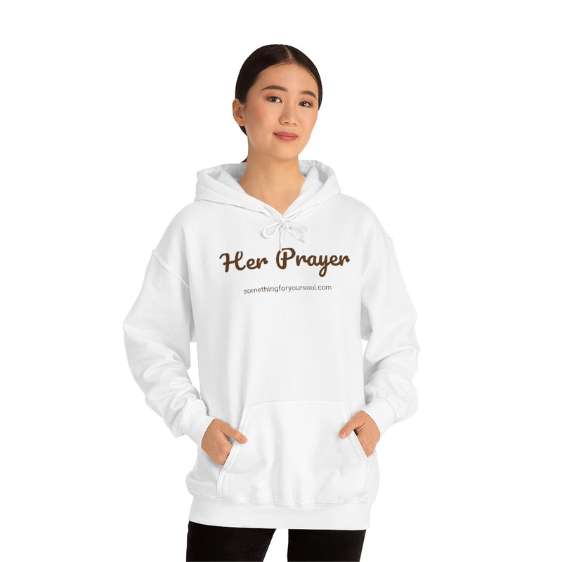 HER PRAYER Unisex Heavy Blend™ Hooded Sweatshirt