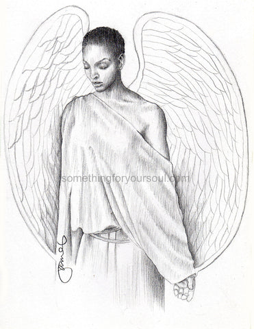Afro Angel Nouveau