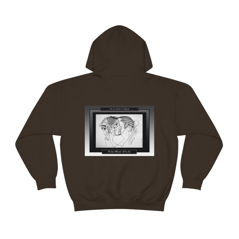 I AM BECAUSE YOU ARE Unisex Heavy Blend™ Hooded Sweatshirt