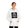 Love - ADINKRA  Unisex Heavy Blend™ Hooded Sweatshirt