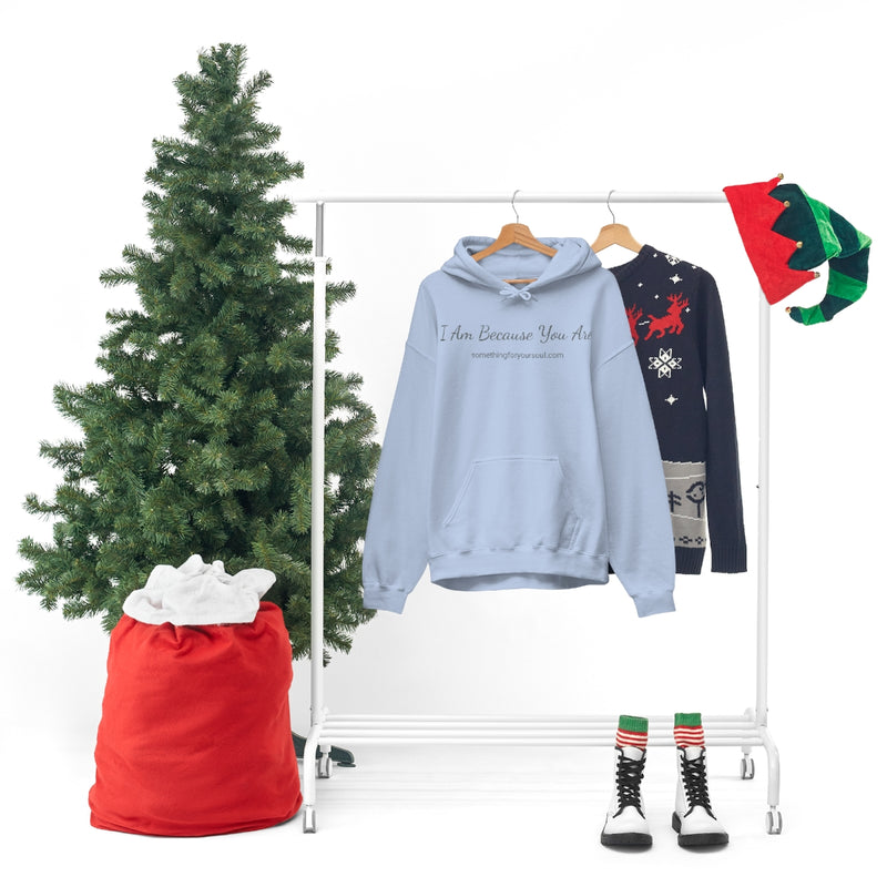 I AM BECAUSE YOU ARE Unisex Heavy Blend™ Hooded Sweatshirt